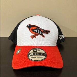 Baltimore Orioles MLB New Era 39Thirty Baseball Cap Hat L/XL NWT
